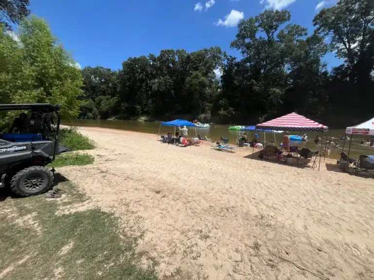 Sandy Beach on the Tangipahoa River